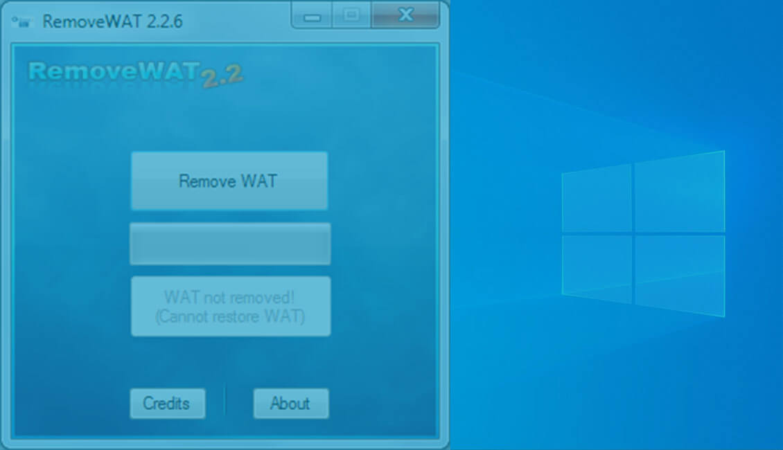 removewat 32 bit windows 7